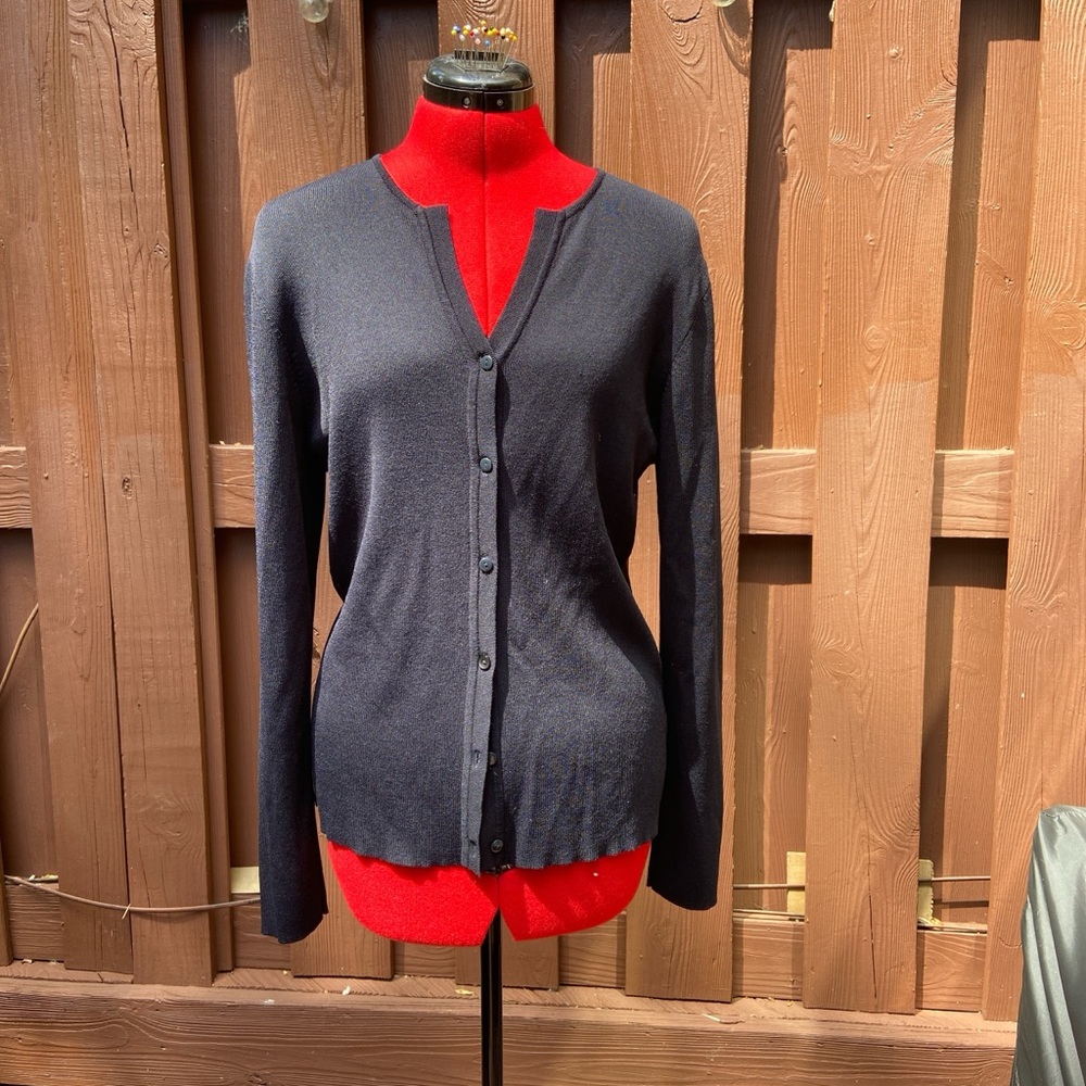 Classic Navy/Black Women's Sweater